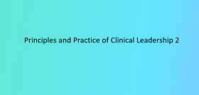 Principles and Practice of Clinical Leadership 2