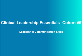 CLE- Leadership Communication Skills