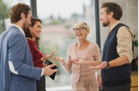 Group of People Talking